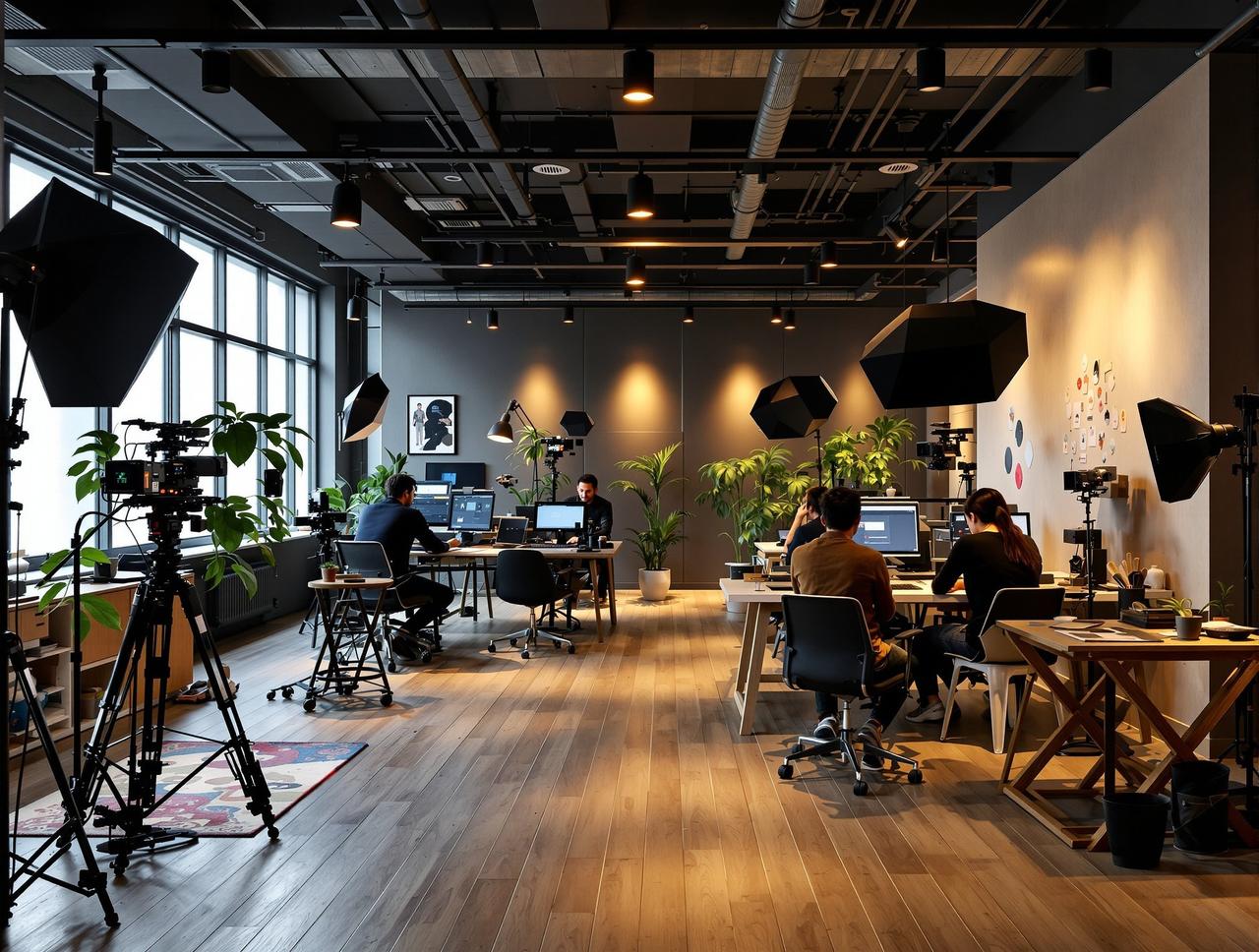 九一视频办公环境